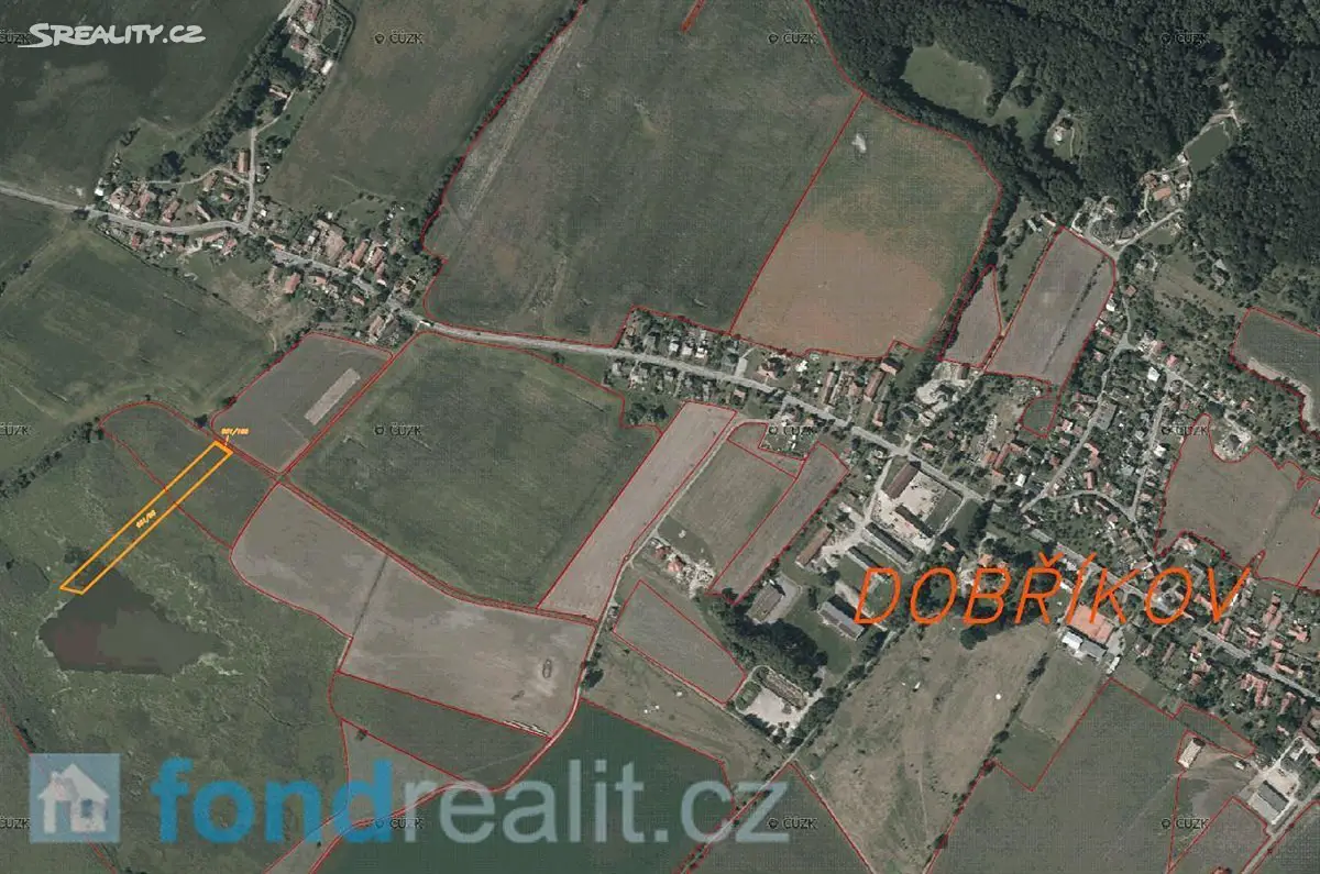 Prodej  pozemku 6 425 m², Dobříkov, okres Ústí nad Orlicí