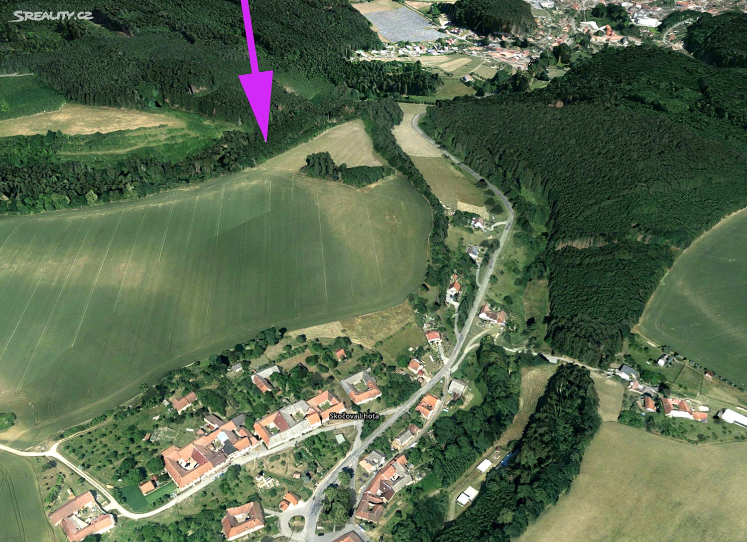 Prodej  lesa 7 247 m², Malá Roudka - část obce Skočova Lhota, okres Blansko