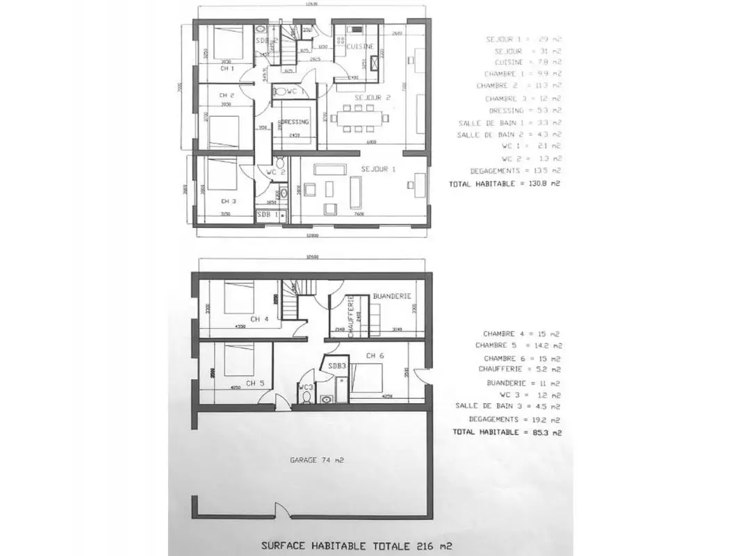 Vente maison 8 pièces 216 m2