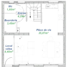 Vente maison 4 pièces 92 m2