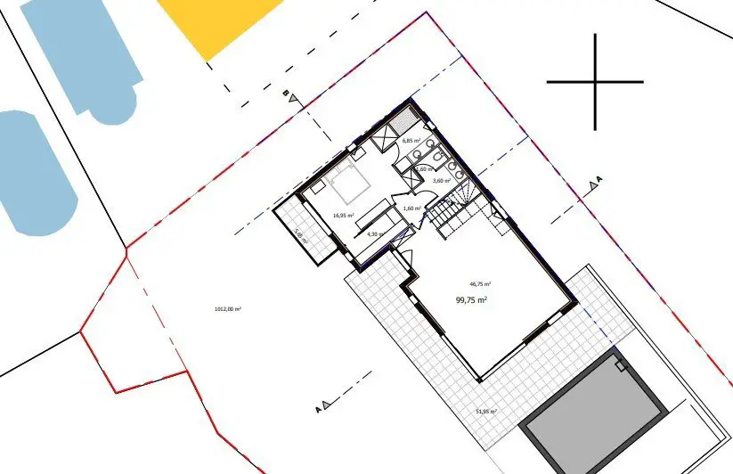 Vente terrain 900 m2