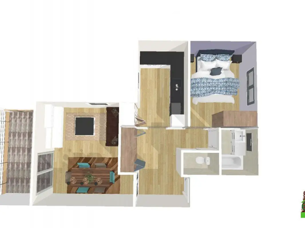 Vente appartement 2 pièces 51,25 m2