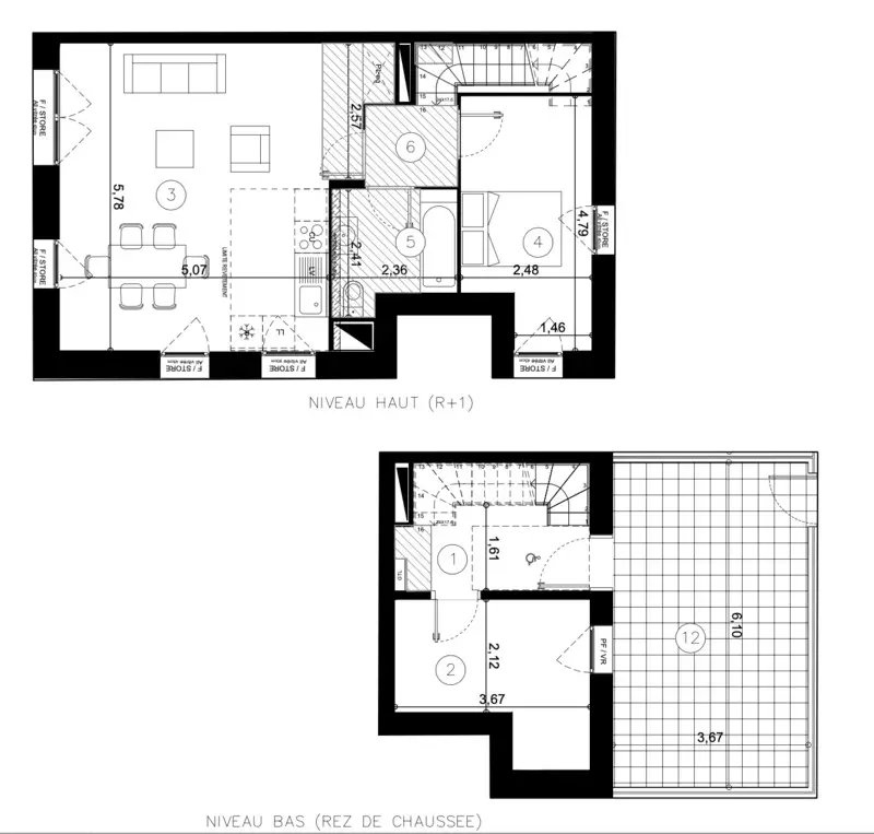 Vente appartement 4 pièces 66 m2