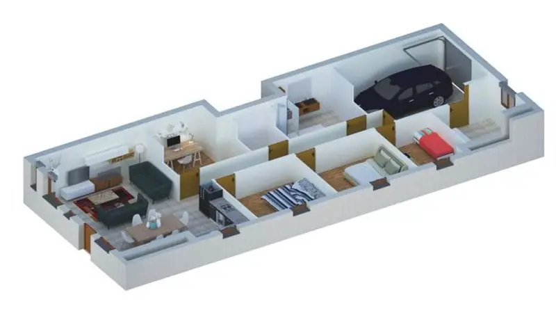 Vente appartement 6 pièces 125 m2