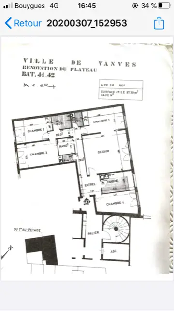 Location appartement 5 pièces 96,89 m2