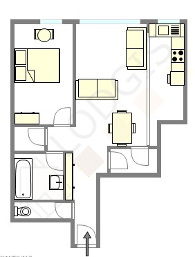 Vente appartement 2 pièces 51 m2