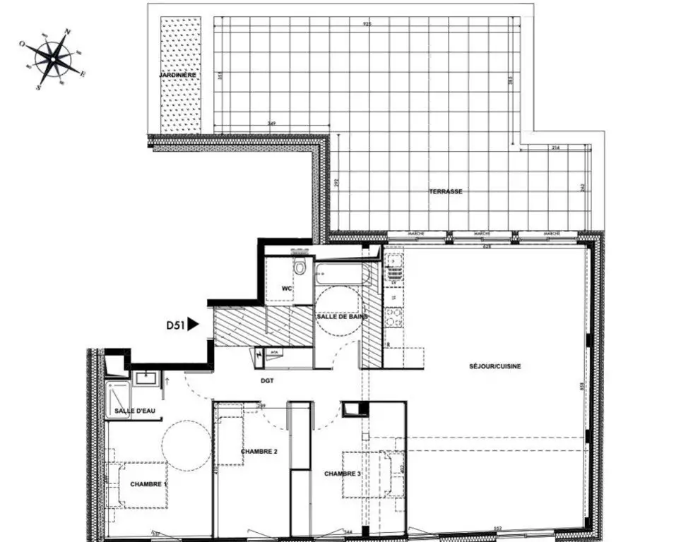 Vente appartement 5 pièces 109,1 m2