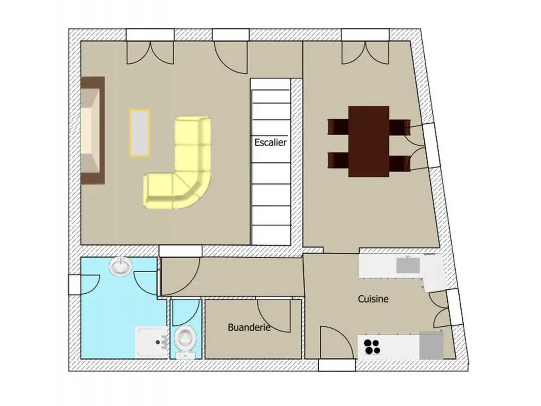Vente maison 4 pièces 115 m2