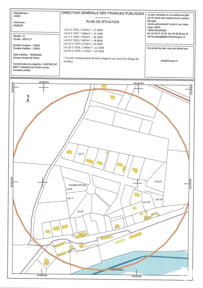 Vente terrain 13 000 m2