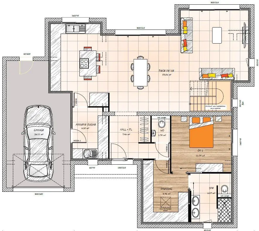 Vente maison 6 pièces 143 m2