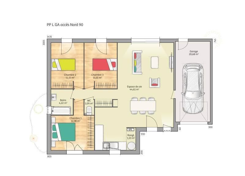 Vente maison 5 pièces 90 m2