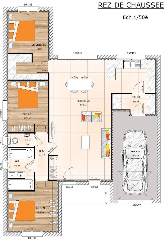 Vente maison 5 pièces 92 m2