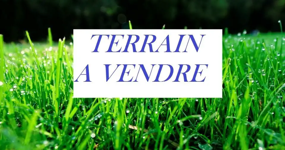 Vente terrain à bâtir 600 m2