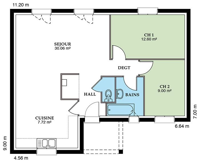 Vente maison 5 pièces 109 m2