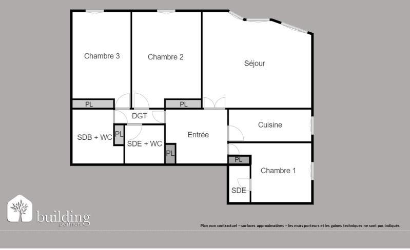 Vente appartement 5 pièces 117,36 m2