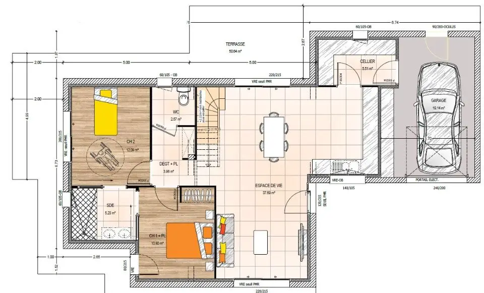 Vente maison 6 pièces 106 m2