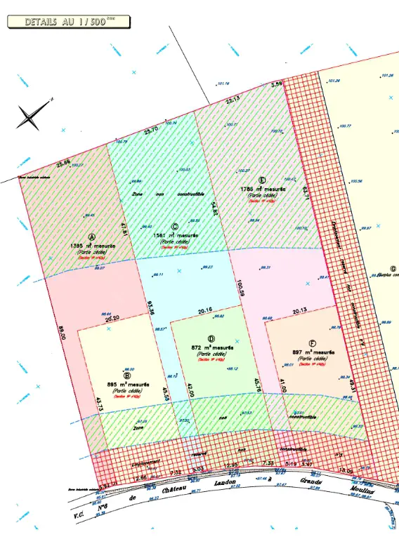 Vente terrain 1 786 m2