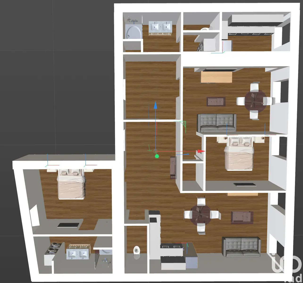 Vente appartement 2 pièces 57 m2