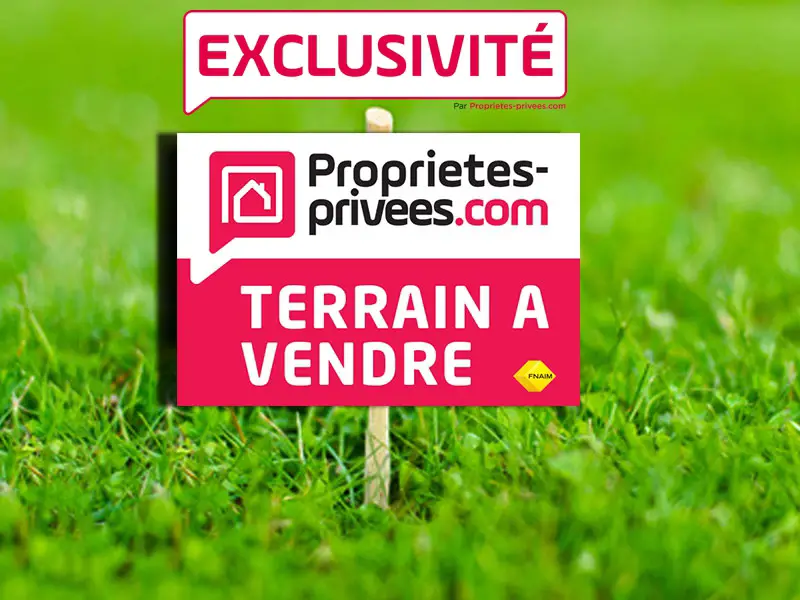 Vente terrain 1 500 m2