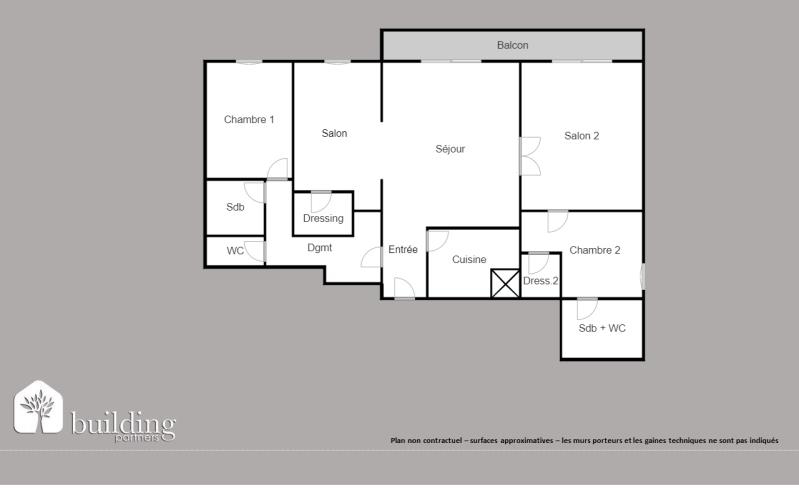 Vente appartement 5 pièces 117 m2