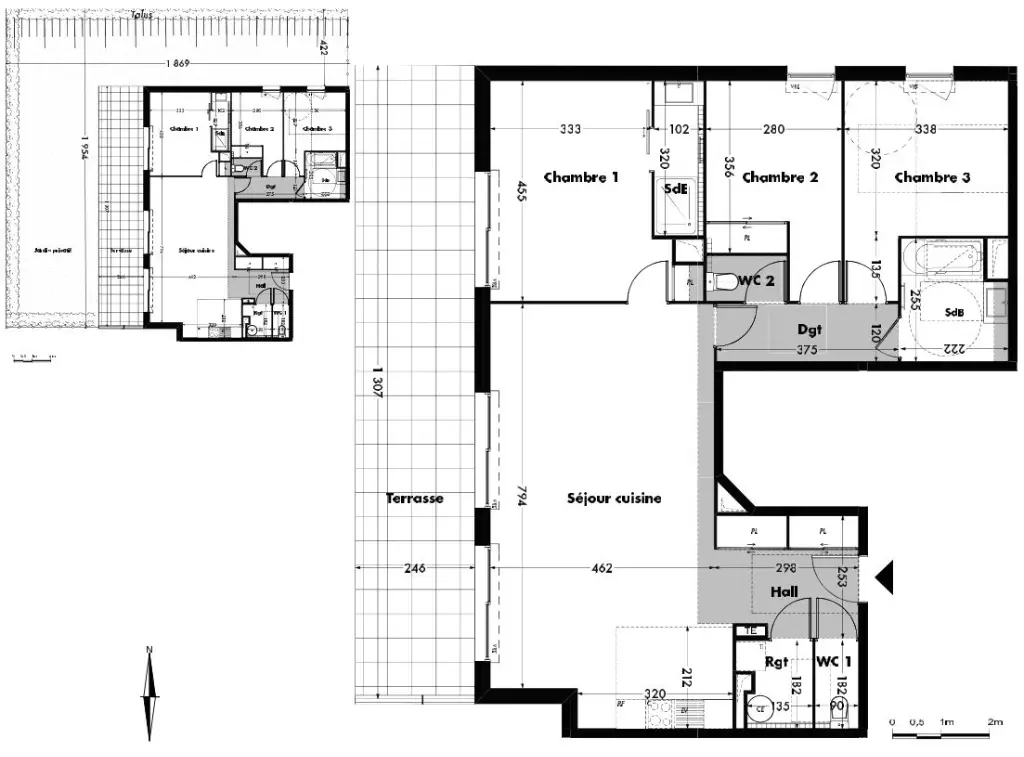 Vente appartement 4 pièces 100,77 m2