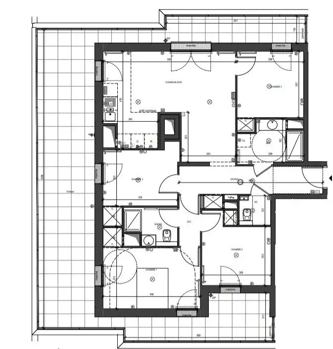 Vente appartement 5 pièces 87 m2