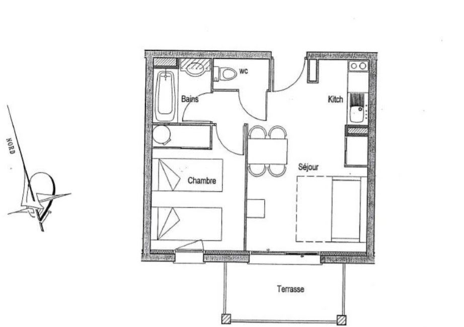 Vente appartement 2 pièces 31 m2