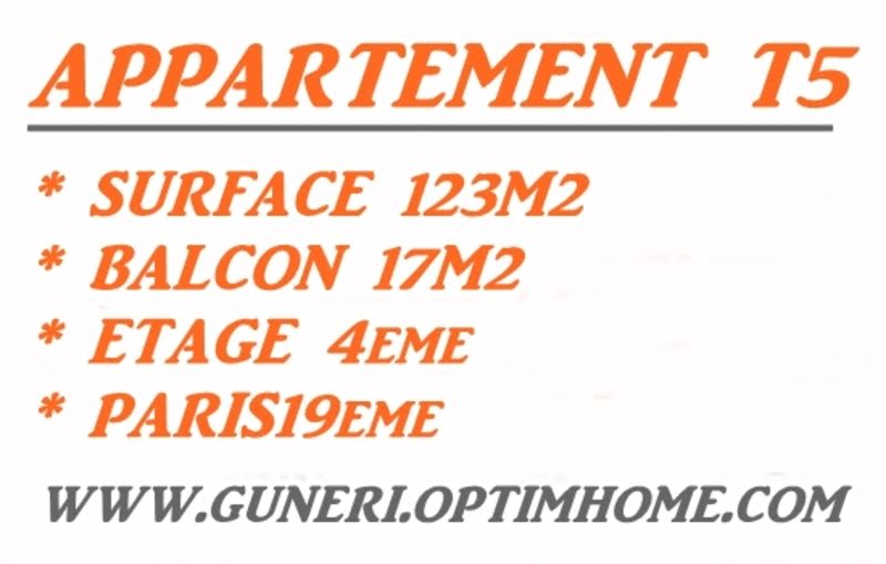 Vente appartement 5 pièces 123 m2