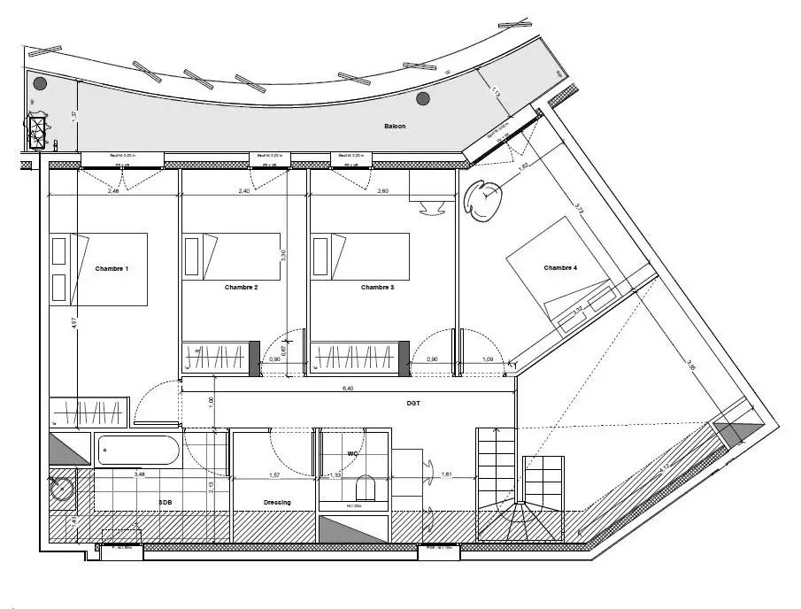 Vente appartement 5 pièces 120 m2