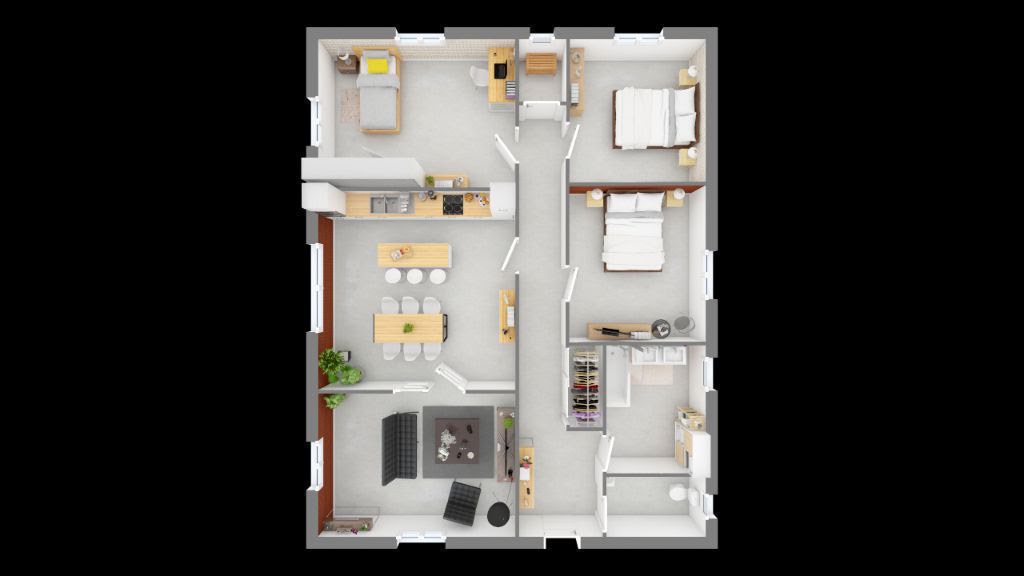 Vente appartement 4 pièces 102 m2