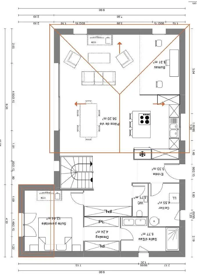Vente maison 5 pièces 110 m2