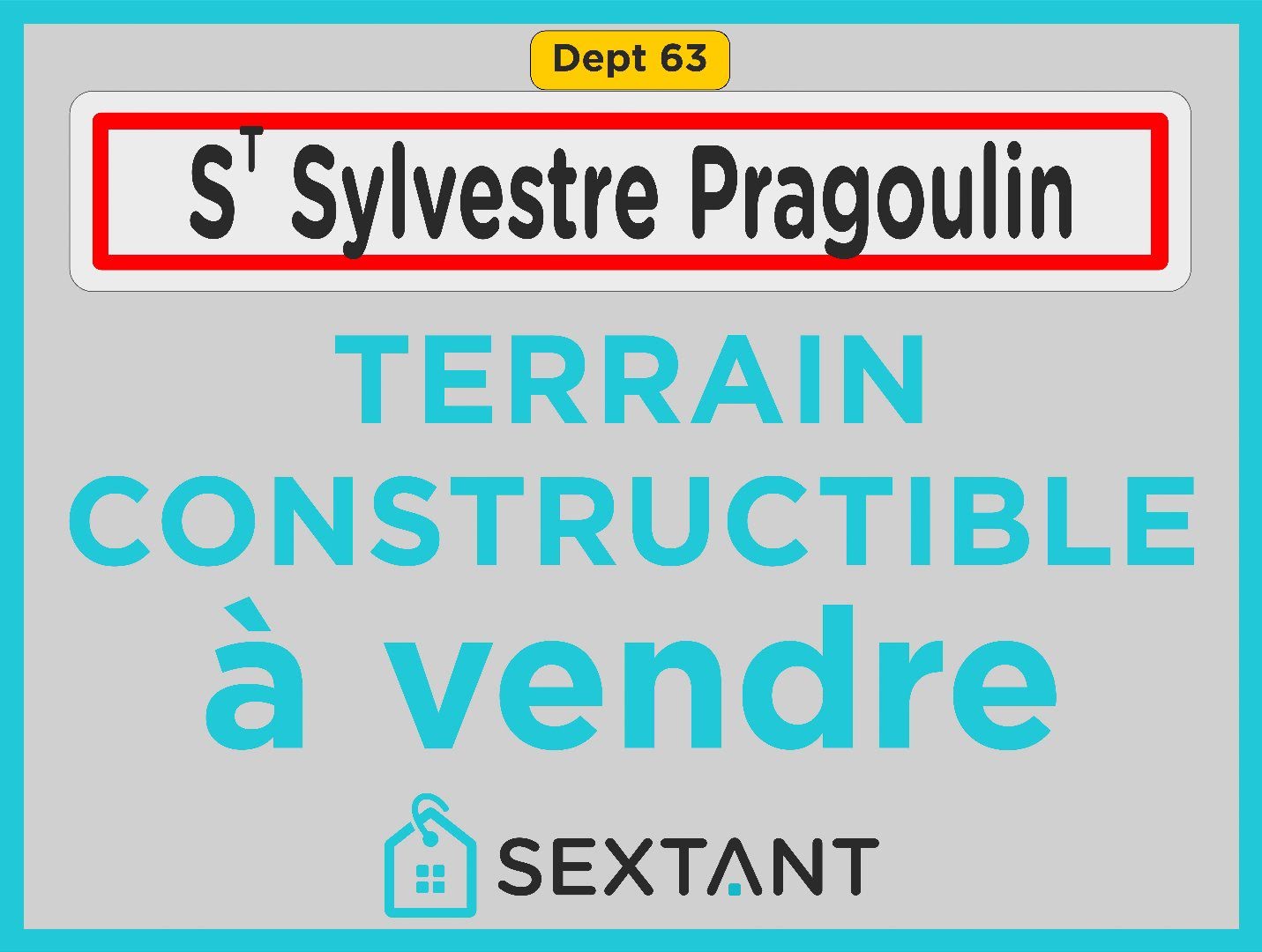 Vente terrain 2 652 m2