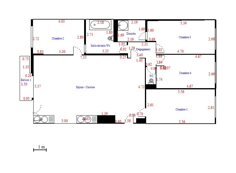 Vente appartement 5 pièces 112,06 m2