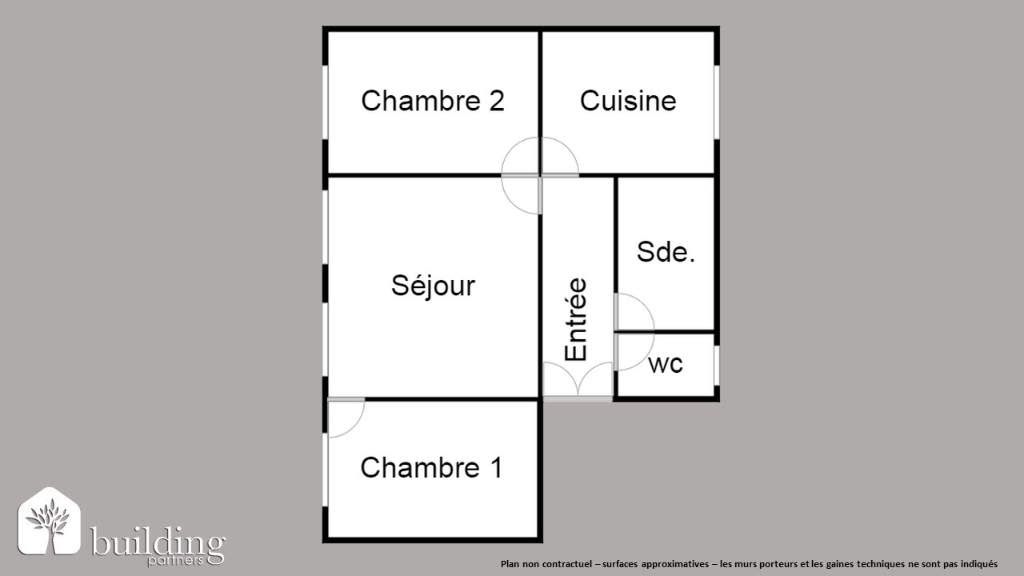 Vente appartement 3 pièces 68,84 m2