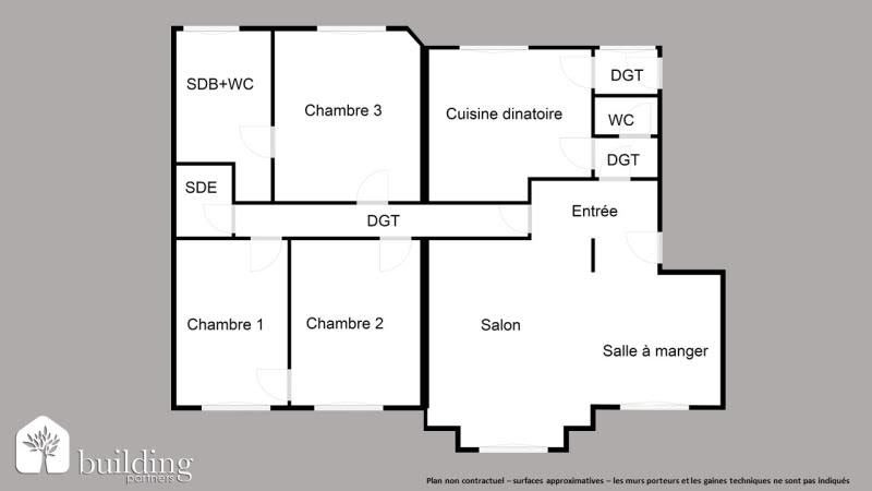 Vente appartement 5 pièces 126 m2