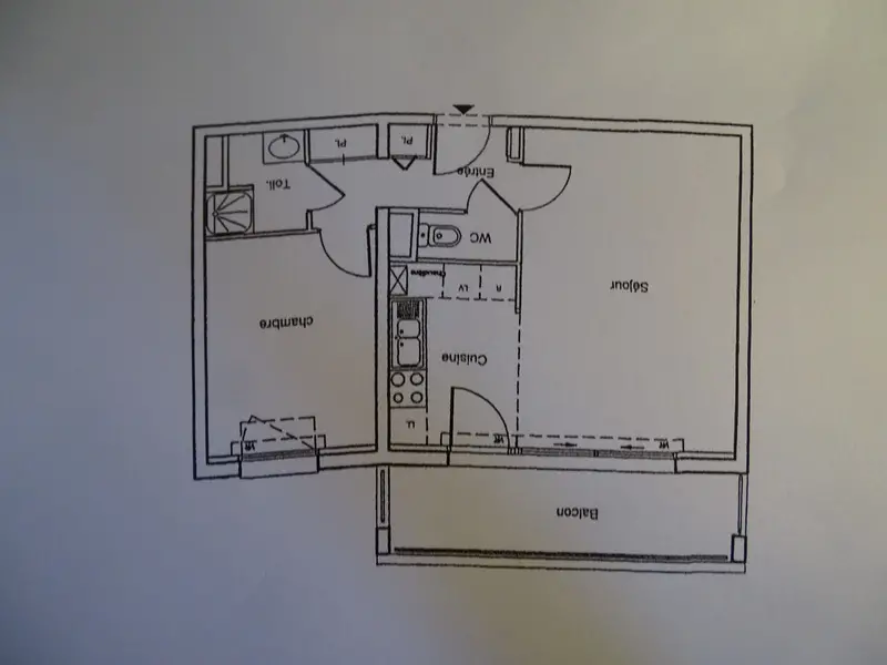 Vente appartement 2 pièces 45 m2
