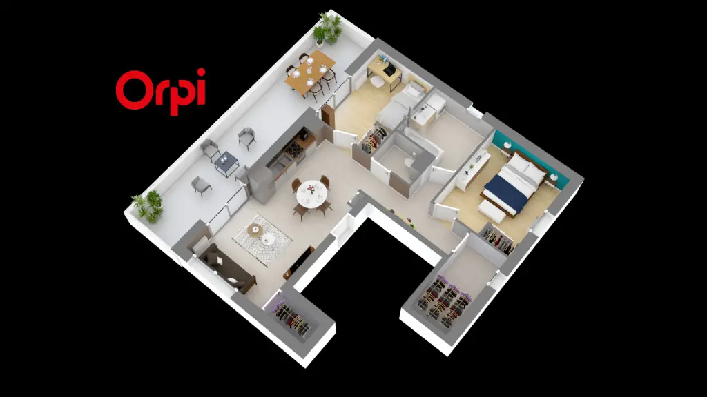 Vente appartement 3 pièces 69,46 m2