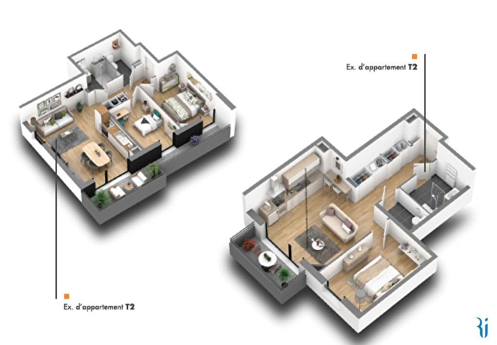 Vente appartement 2 pièces 42,28 m2