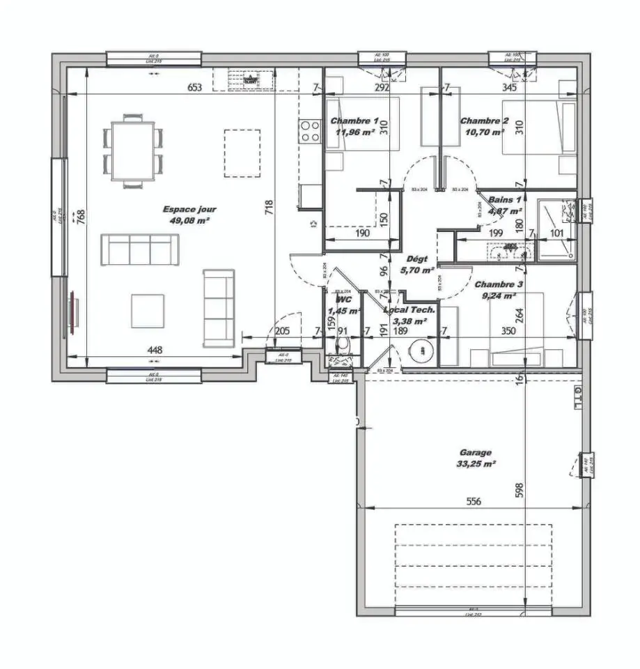 Vente maison 4 pièces 98 m2