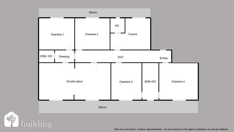 Vente appartement 6 pièces 146 m2