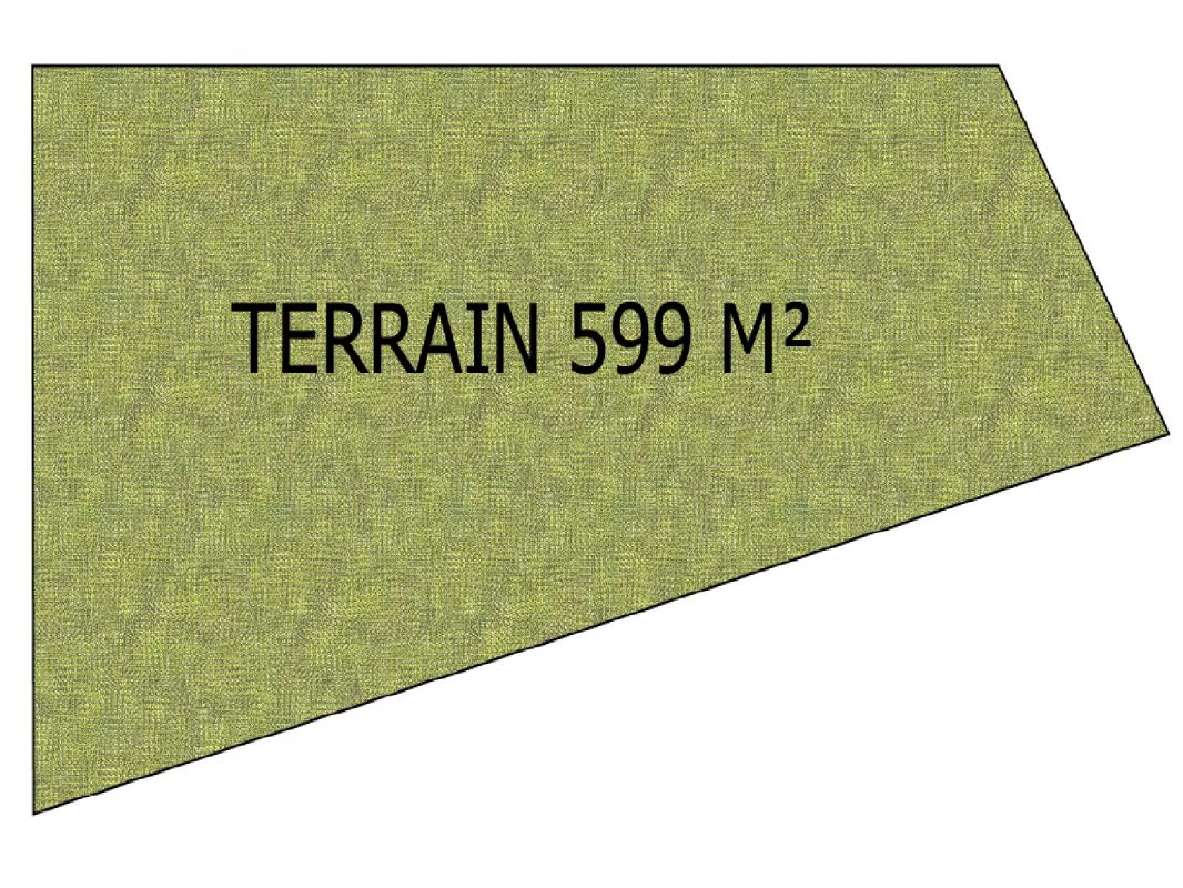 Vente terrain 600 m2