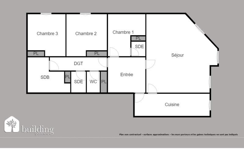 Vente appartement 5 pièces 124 m2