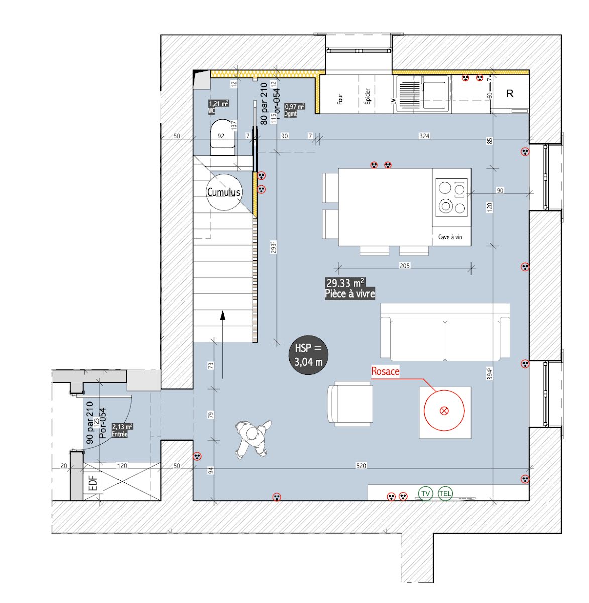 Vente appartement 3 pièces 62,67 m2