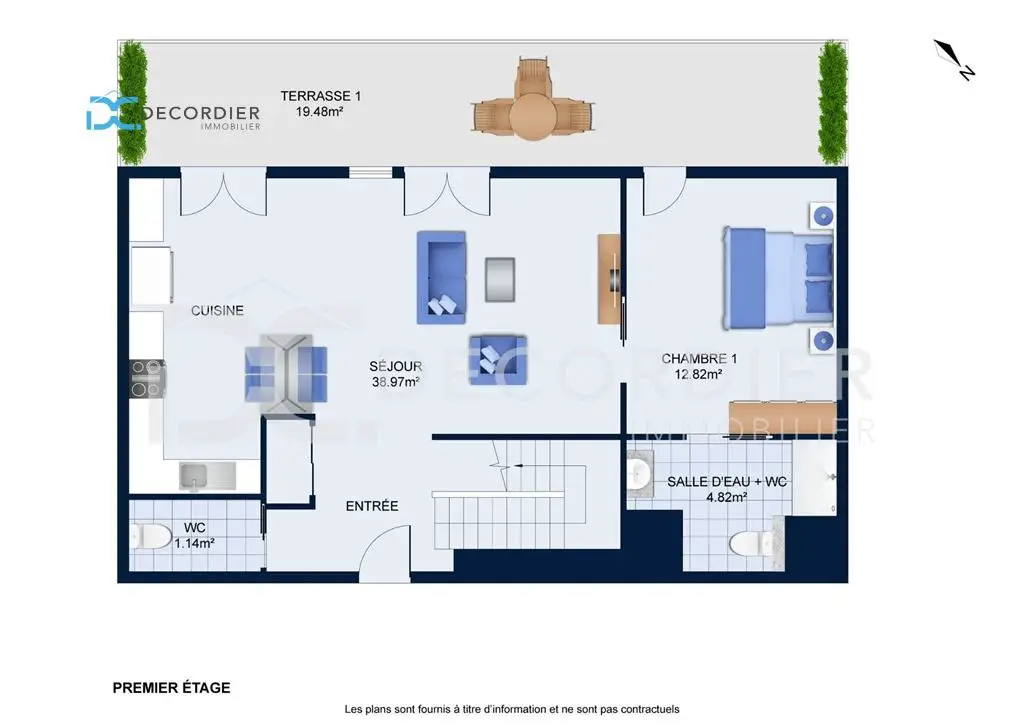 Vente appartement 5 pièces 121 m2