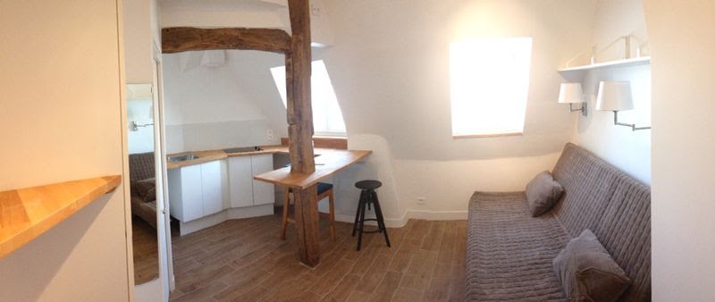 Location studio meublé 17 m2