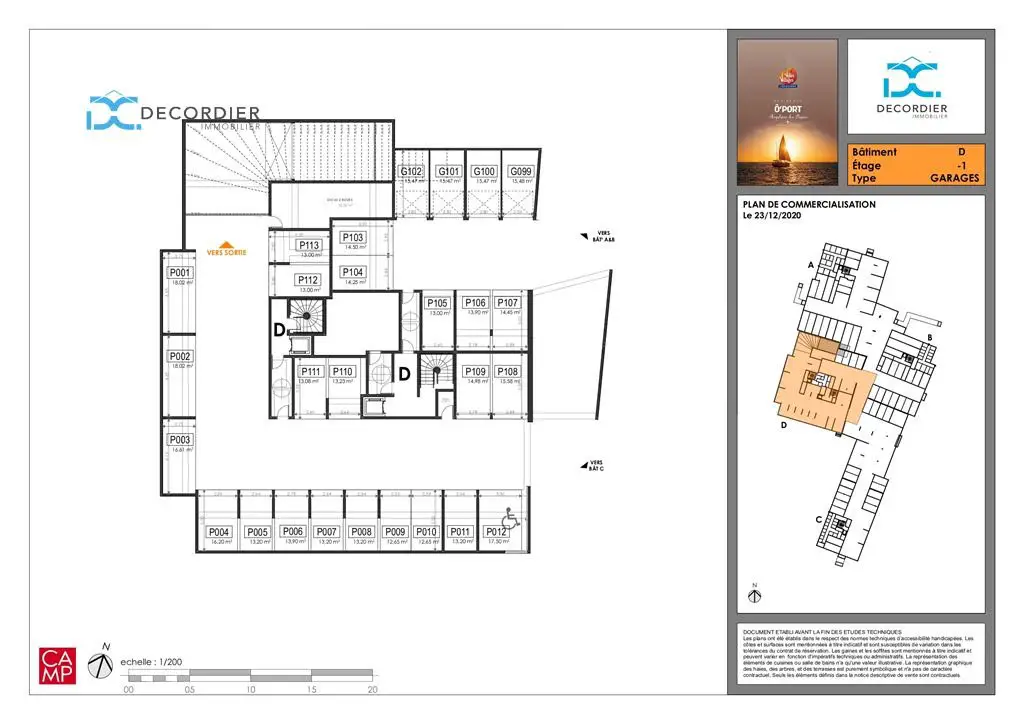 Vente appartement 2 pièces 42,57 m2