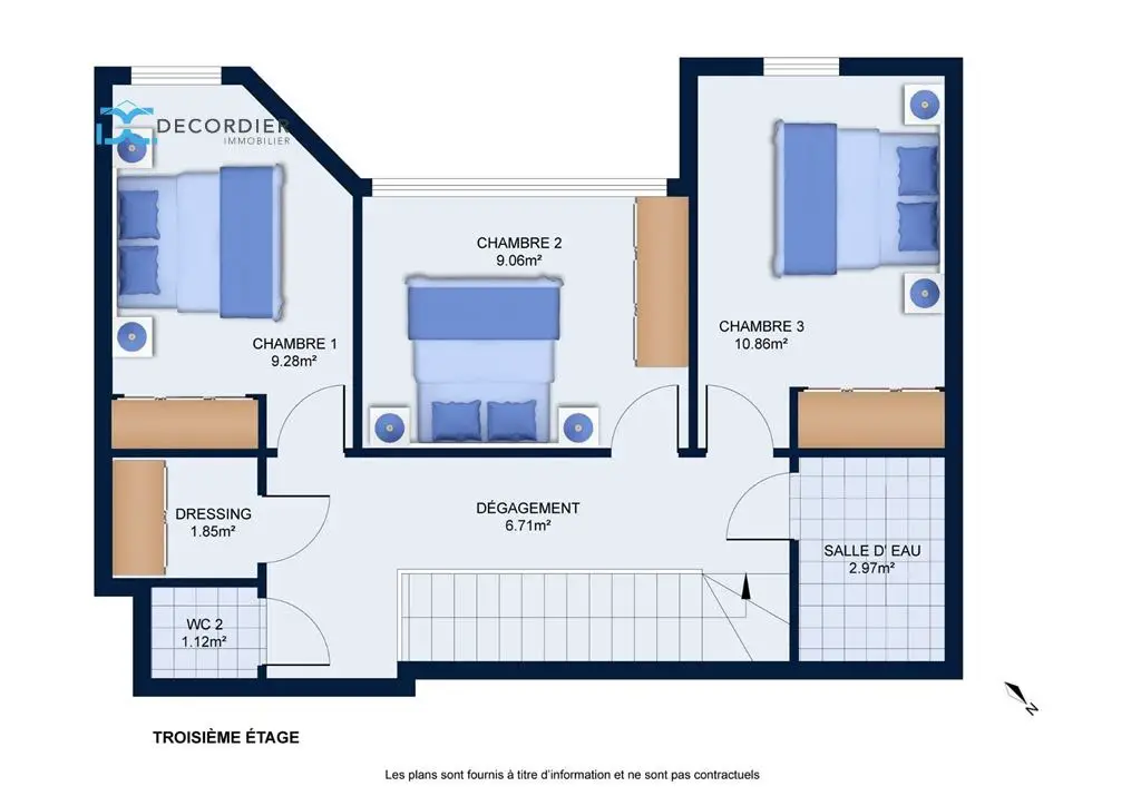 Vente appartement 4 pièces 85,8 m2