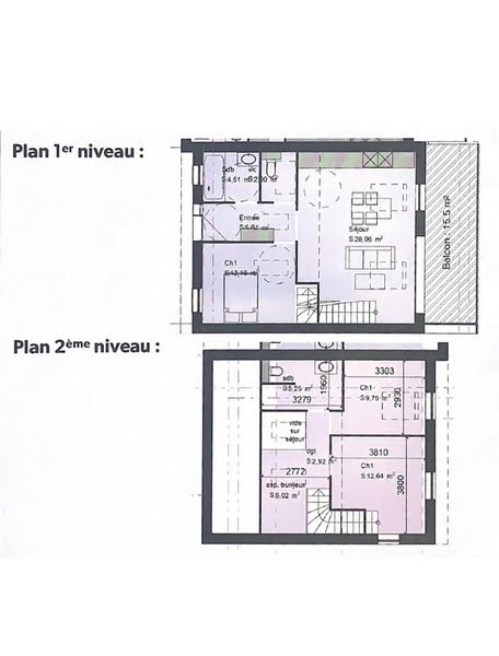 Vente appartement 5 pièces 91 m2