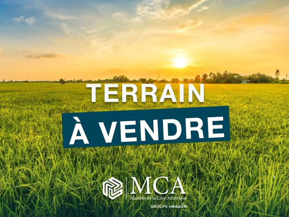 Vente terrain à bâtir 1 000 m2