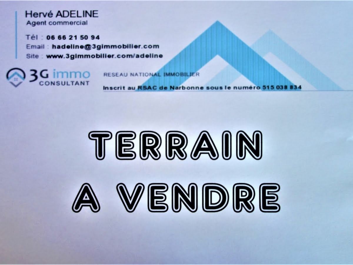 Vente terrain 788 m2